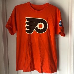 Winter Classic 2012 Philadelphia Flyers T Shirt NHL Hockey Game Tee Mens Large
